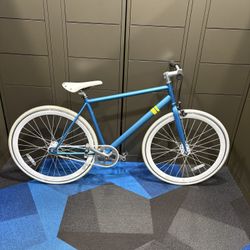 Sole Blue 52CM Fixie/Single Speed Bicycle-Ready To Ride