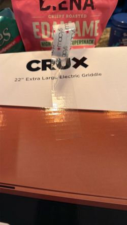 22” extra large electric griddle