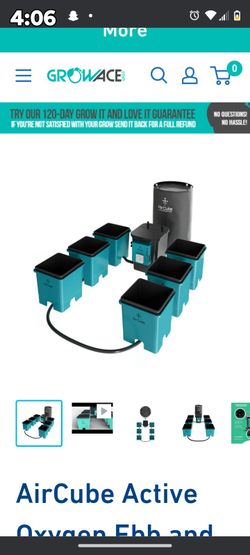 General Hydroponics - Undercurrent Hydroponics 6-sight 4 Gallon 90% Complete Starter Kit