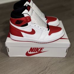 Red And White Jordan 1s Size 11