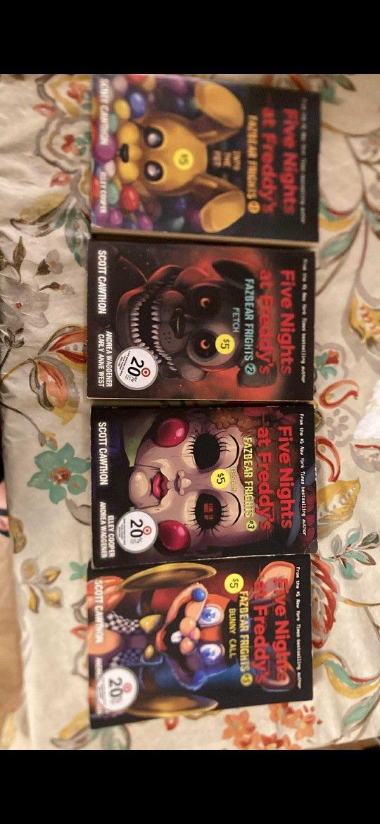 Nigth Of Freddy Books