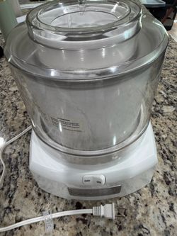 Free cuisinart ice cream maker