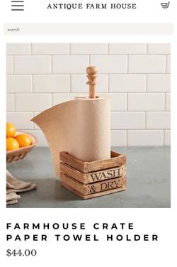 Paper towel holder