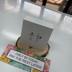 Apple Airpods 4 Wireless Headphones New - Pay $1 today and pay the rest later -