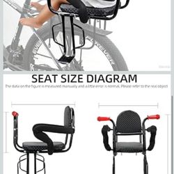 Rear Kid Bike Seat