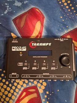 Taramps Pro 2.4S DSP Crossover Full Digital Signal Processor & 15-Band Equalizer