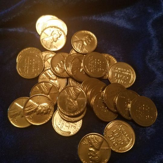 Steel pennies. Almost uncirculated. 3$ each
