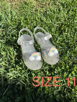 Girls Jelly Sandals Size 11