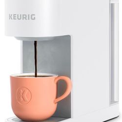 Keurig K-Slim Single Serve K-Cup Pod Coffee Maker, Multistream Technology, 3 Brew Sizes, Slim and Sleek Design, 46oz Removable Reservoir, White

• MUL