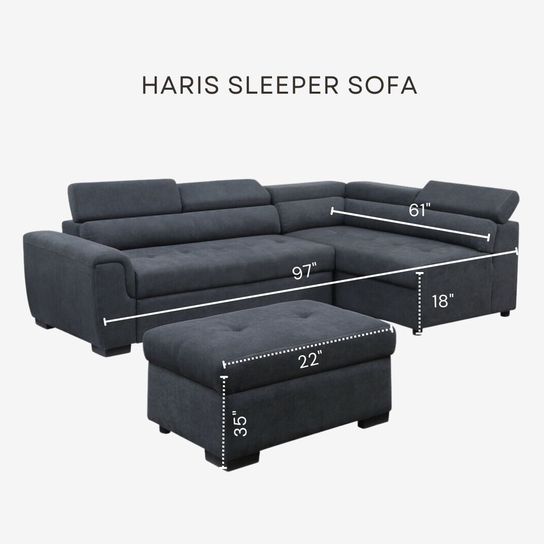 Brand New Sleeper Sectional Sofa / Sofa Cama Nuevo a Estrenar …. Delivery 🚚 