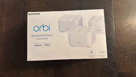Orbi whole home WiFi mesh