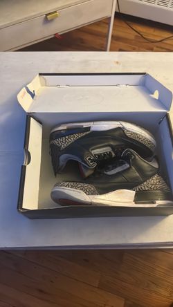 Jordan 3 black cement 2011