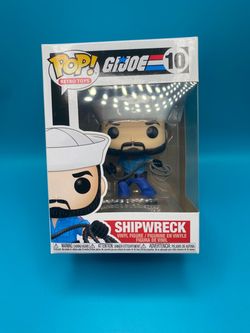 (NEW) Funko POP! Retro Toys #10 G.I. Joe Shipwreck (VAULTED) (PERFECT Birthday Gift Idea for G.I. Joe  Fans and Collectors)