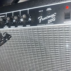 Fender Electric Guitar AMP