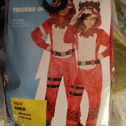 Tricera Ops Hooded Plush Suit Child Size L (12-16 Y)