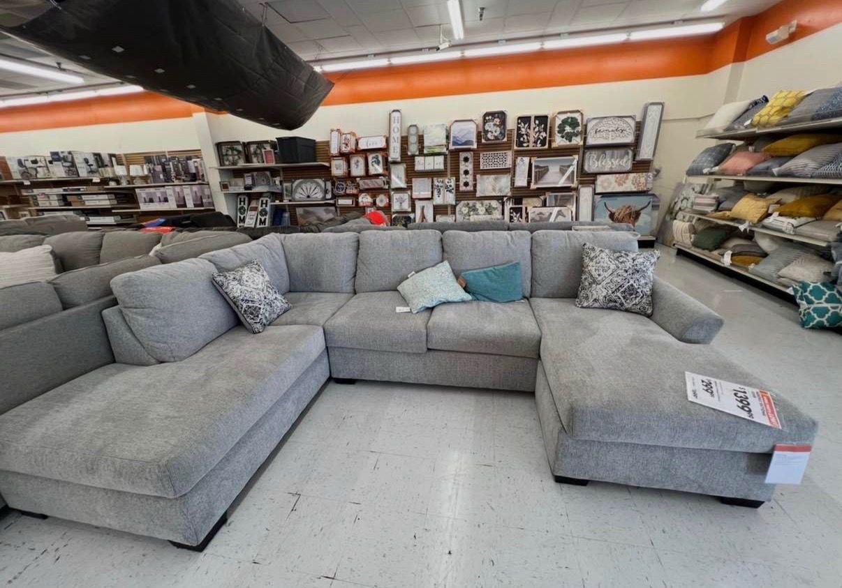 Grey Sectional Couch