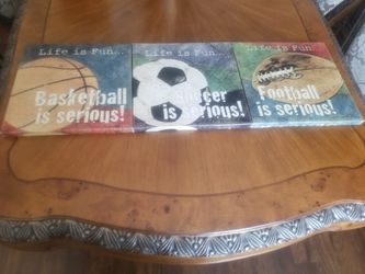Boys Sports Themed Decor
