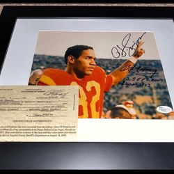 RARE: Signed OJ Simpson memorabilia that was part of the armed robbery that finally sent OJ to Prison - MAKE ME AN OFFER