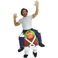 MORPH COSTUMES Adult Chocolate Factory Worker Piggyback Halloween Costume