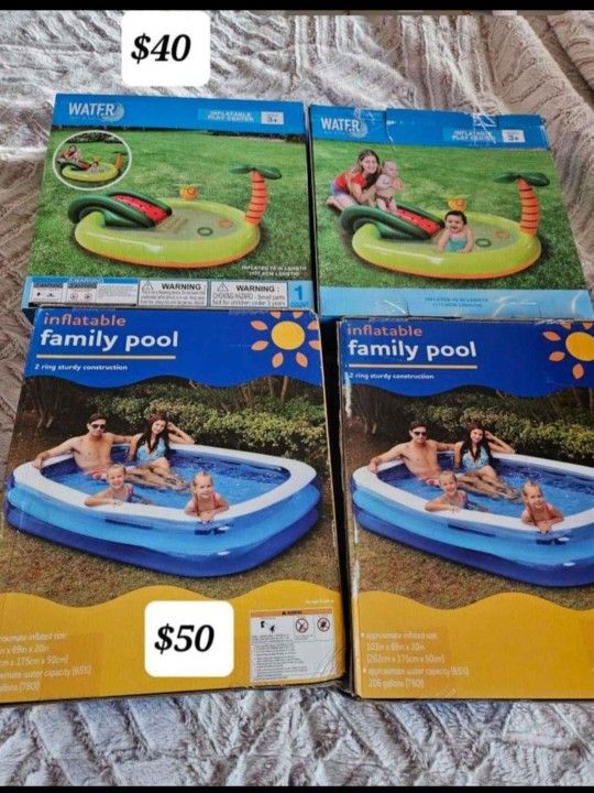 Pools And Pool Floats New ❤️ DIFFERENT PRICES