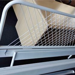 Full Metal Bed Frame (white) 