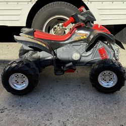 Electric Kawasaki KFX 12V with Powerful Wheels