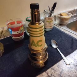 Jim Beam Cloects Spark Plug Bottle  Only 100.00