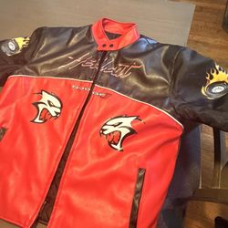 Hell cat SRT  leather Jacket 