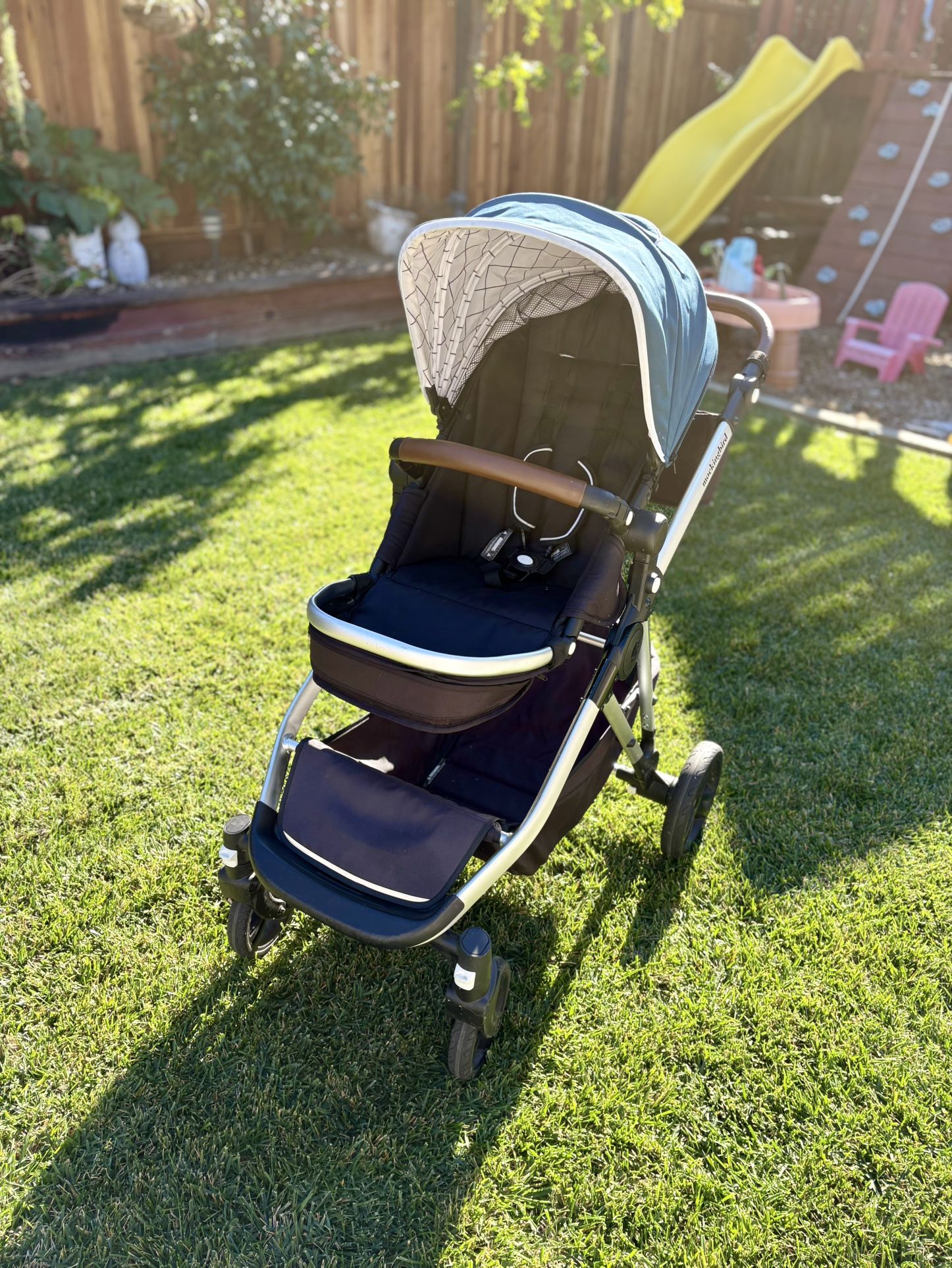 Mockingbird single-to-double stroller - Like New