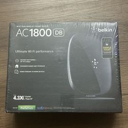 Belkin AC 1800 DB Wi-Fi Dual-Band AC+ Gigabit Router