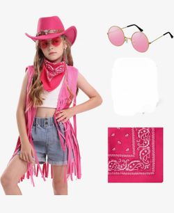 Pink cowgirl costume