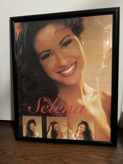 Vintage selena poster framed