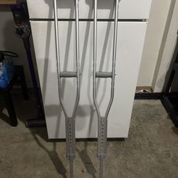 aluminum crutches