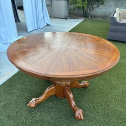 Solid Wooden Dining Table Set