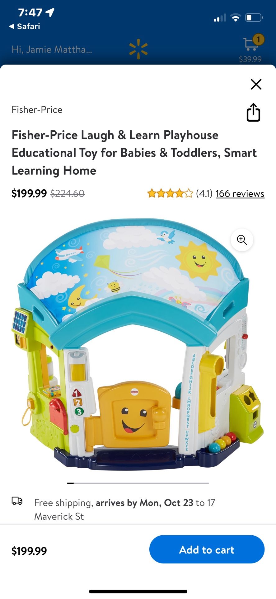 Fisher Price Smart sounds Playhouse