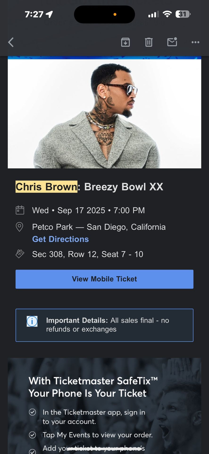 Chris brown Tickets