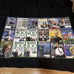 Old Forbes Magazines