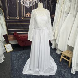 New Wedding Dress Sz m