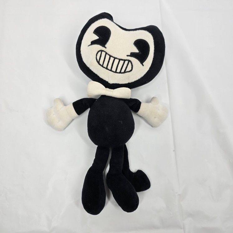 Bendy and the Ink Machine 10" Plush Stuffed Animal Unbranded Black Skinny