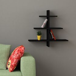Black BookShelf / Wall Shelf