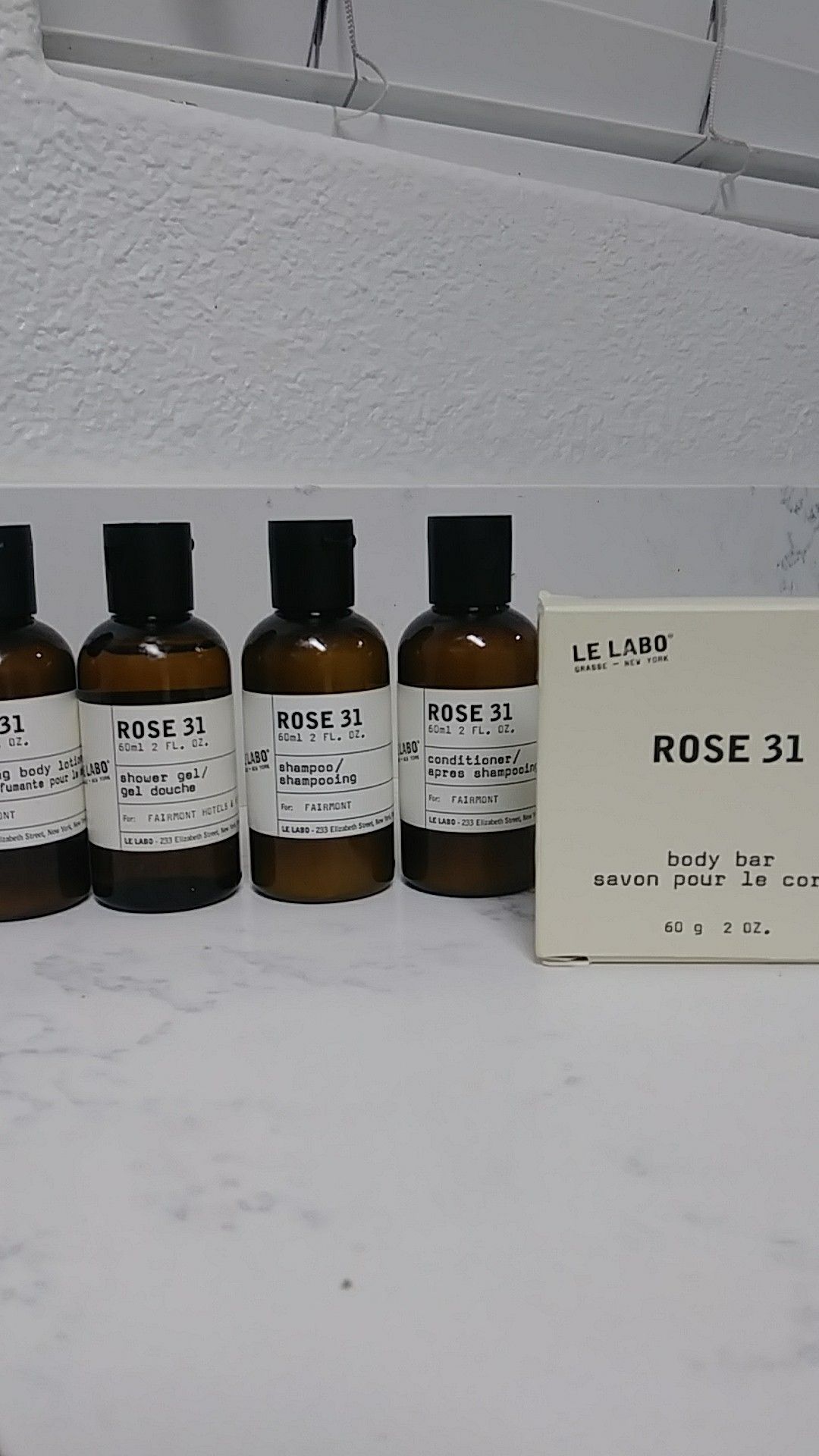 Le Labo Rose 31 2oz Travel Set Includes Body Bar