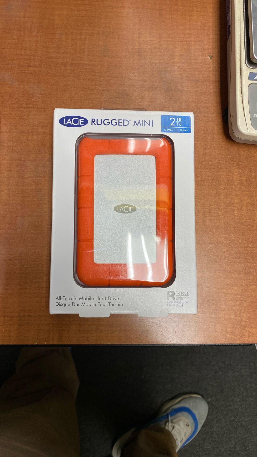 LaCie Rugged Mini 2TB Portable External USB Hard Drive