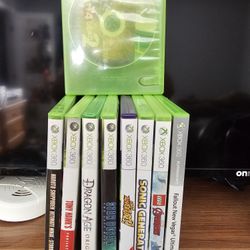 Adult Owned Xbox 360/PS,WII Games And Console 