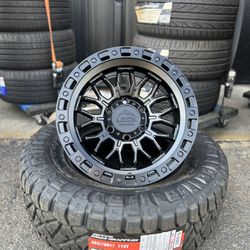 Rines Para Tacoma,Chevy,GMC En Paquete!! $1600 Con Llantas Nitto 265/70/17 Nuevas Montadas Y Balanceo Incluido