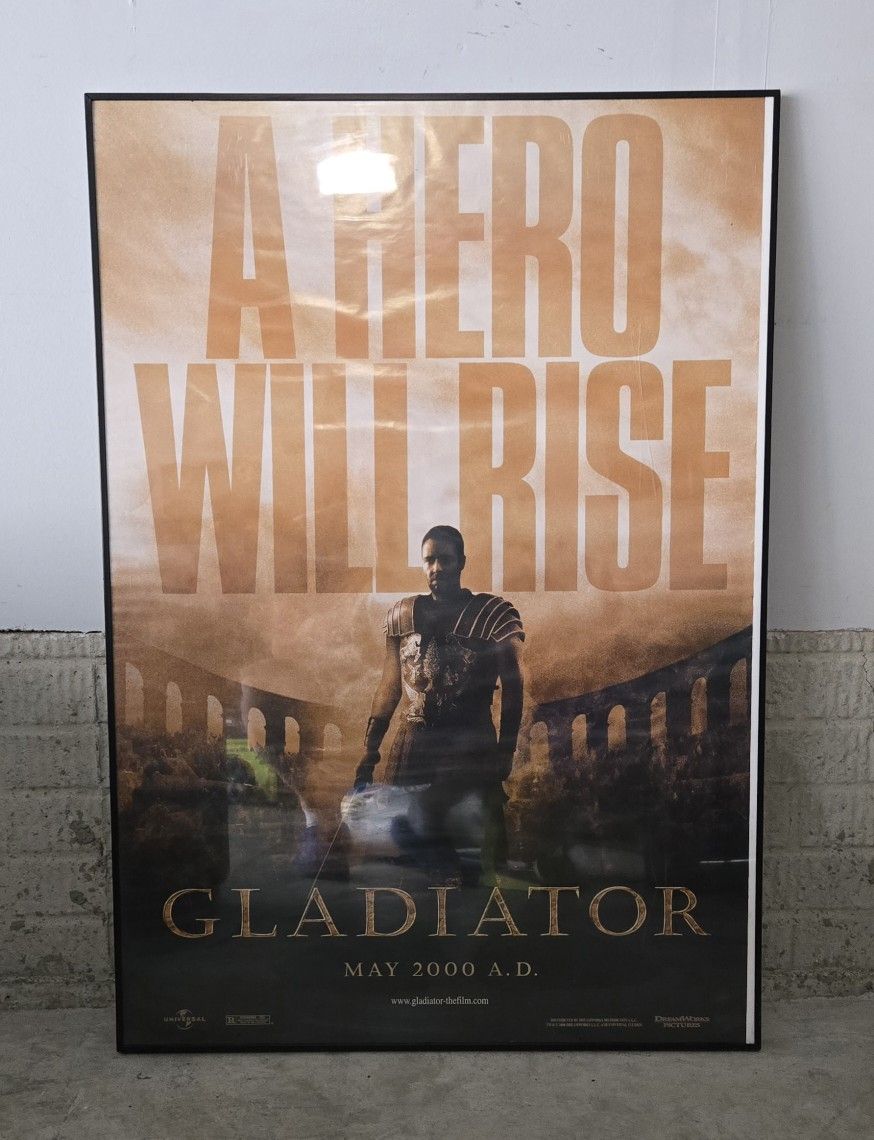 Gladiator Movie Poster 39"x28"