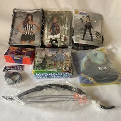 COSTUMES for DRESSUP COSPLAY and accessories for adult women and kids 