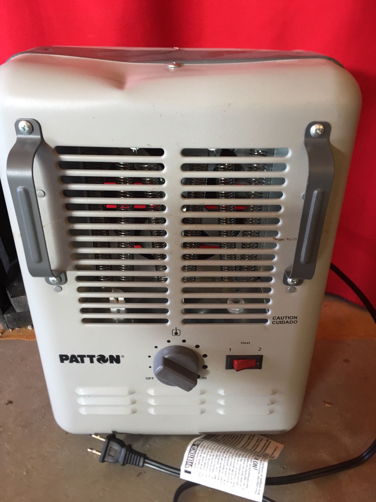 New Patton Heater Space Heater
