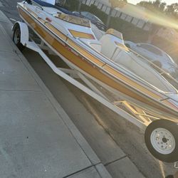 Laveycraft 2 Stroke Boat With Trailer 