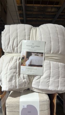 Threshold quilt. $40