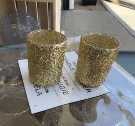 Glitter GOLD Votives